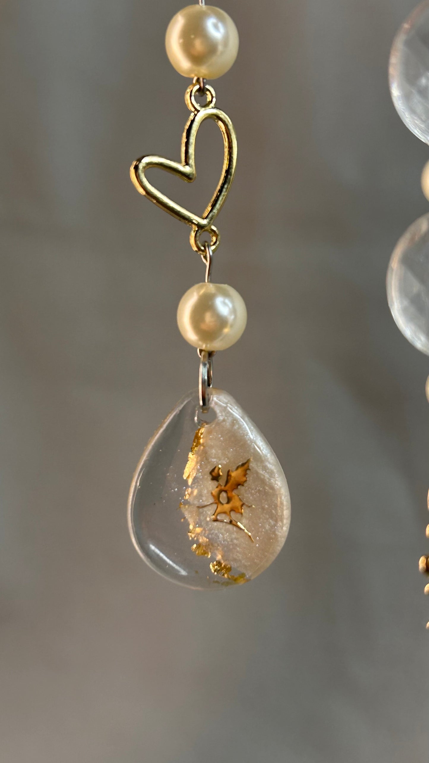Boucles d’oreilles “Rayons du Cœur”