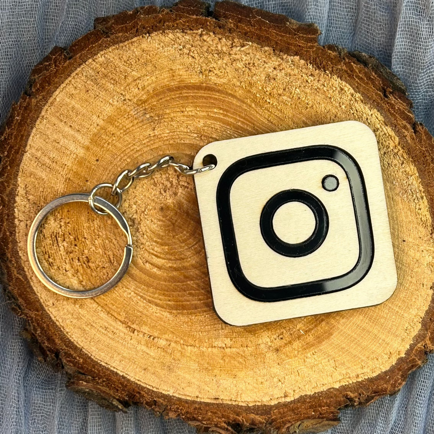 Le porte-clé carte de visite 2.0 Insta