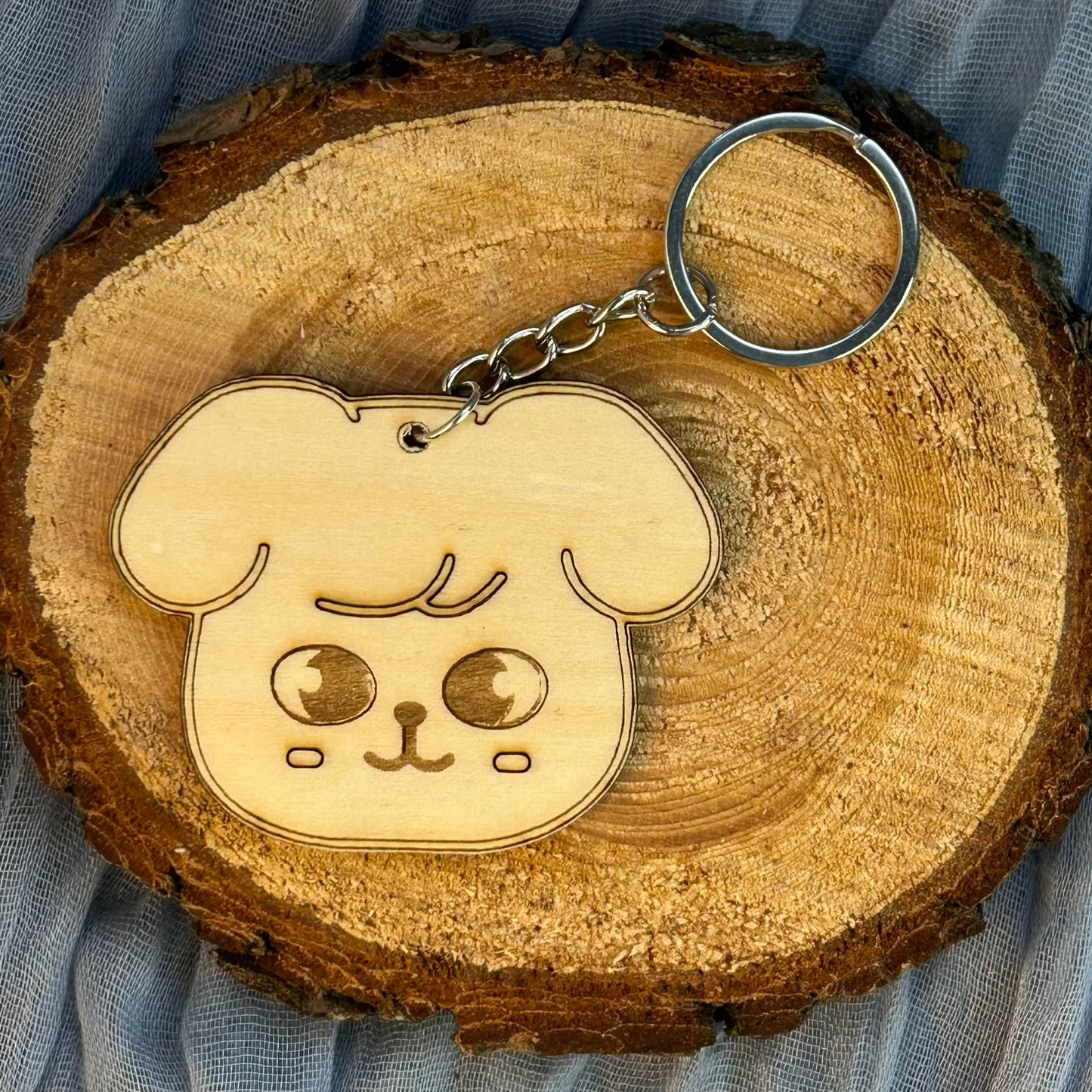 Collection SKZOO – Porte-clés en bois gravé