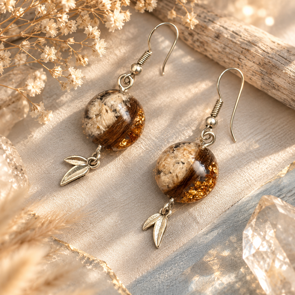 Les boucles d'oreilles