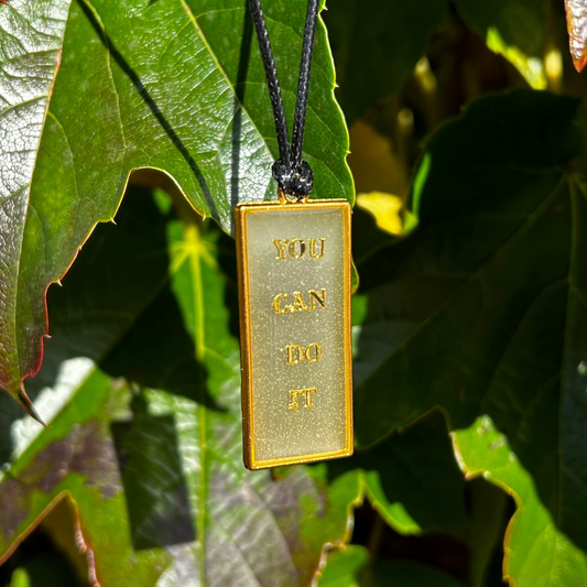 Pendentif "You can do it"